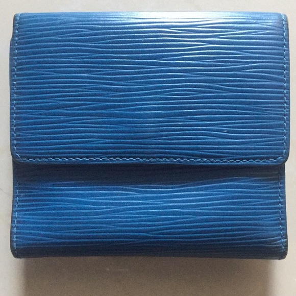 Louis Vuitton Vintage Blue Wallet - Picture 2 of 7